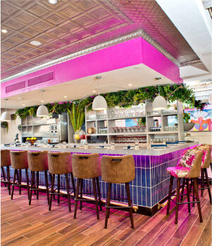 Rosa Meican at the Empire Hotel image of bar
